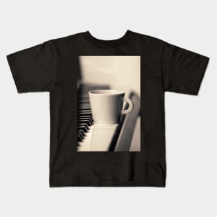 Piano Coffee Kids T-Shirt